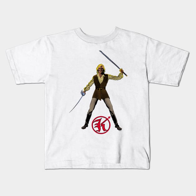 Captain Kronos Kids T-Shirt by Wonder design